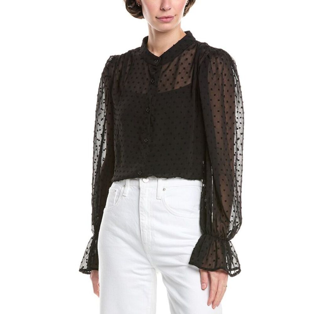 Madison Miles Womens  Top, Black